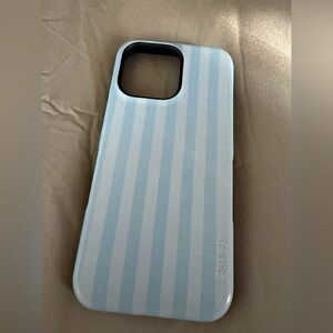 Casely - iPhone 15 Pro Max Blue Stripes Sunday Best Case